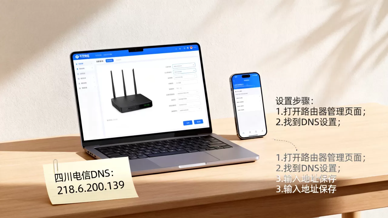四川电信宽带dns服务器地址是多少?怎么设置最快? 四川电信宽带dns服务器地址是多少?怎么设置最快?