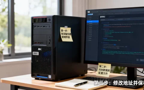 如何在服务器中修改数据库地址？, 怎么修改数据库地址
