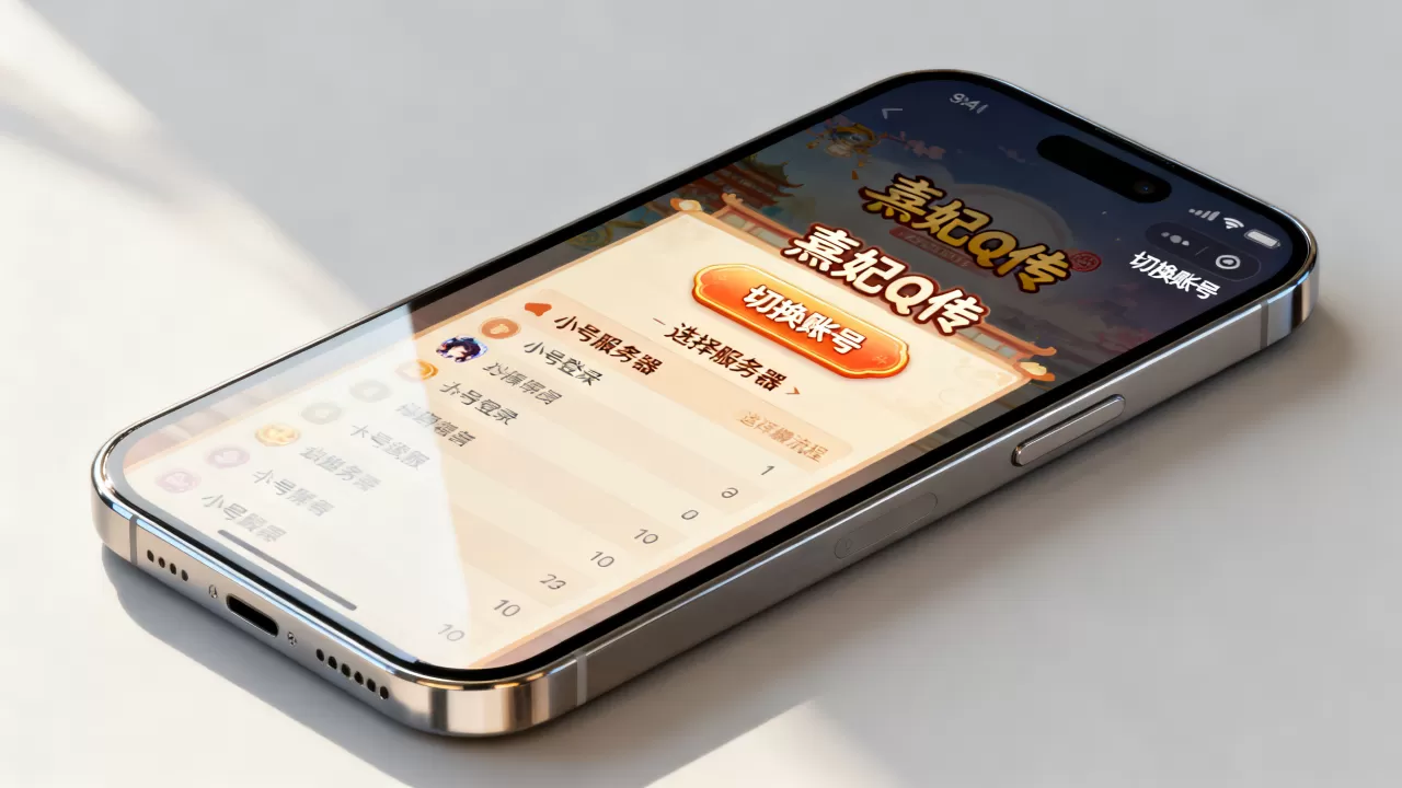 熹妃q传小号怎么进同一个服务器,如何切换账号 熹妃q传小号怎么进同一个服务器,如何切换账号