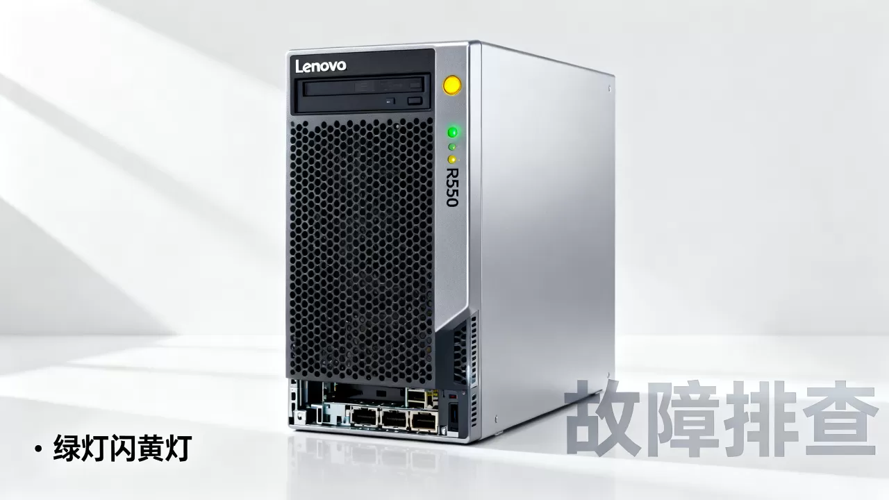 联想服务器sr550绿灯闪黄灯不开机怎么办?,是什么原因 联想服务器sr550绿灯闪黄灯不开机怎么办?,是什么原因