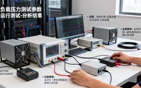 负载压力测试的流程是什么，注意事项有哪些？