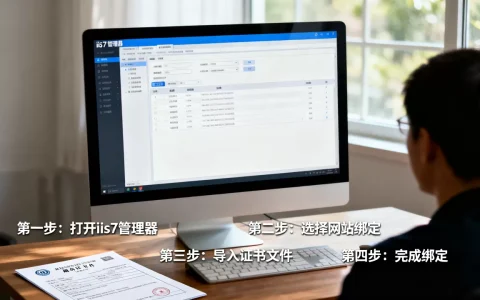 iis7绑定域名证书怎么操作, 详细步骤有哪些？