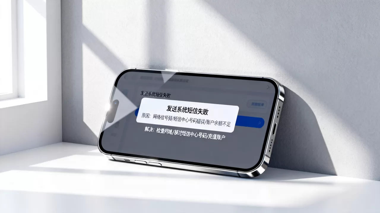 发送系统短信失败的原因是什么,如何解决? 发送系统短信失败的原因是什么,如何解决?