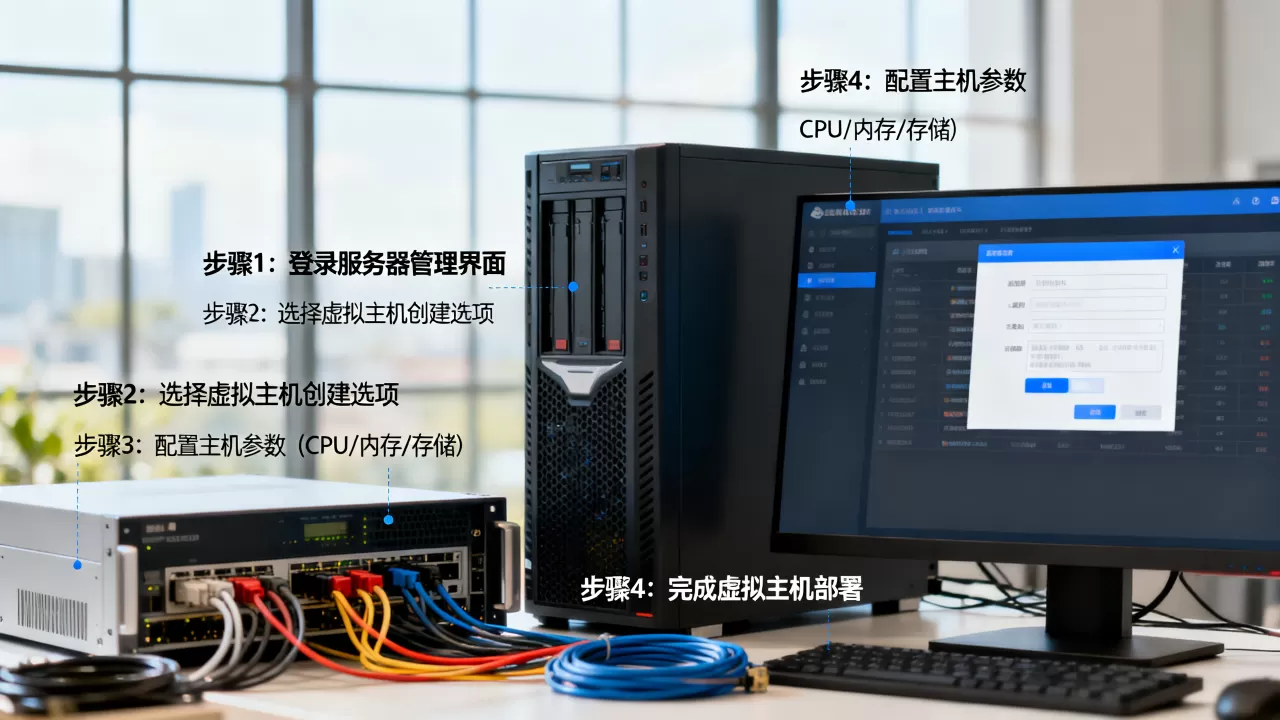 服务器虚拟出主机的具体步骤有哪些?, 怎么设置 服务器虚拟出主机的具体步骤有哪些?, 怎么设置