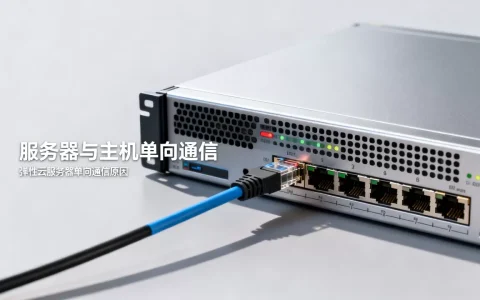 服务器与主机单向通信怎么办？，弹性云服务器单向通信原因是什么