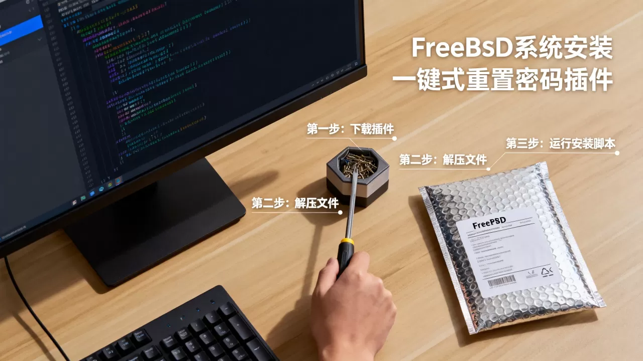 FreeBSD如何安装一键式重置密码插件?,安装步骤是什么? FreeBSD如何安装一键式重置密码插件?,安装步骤是什么?
