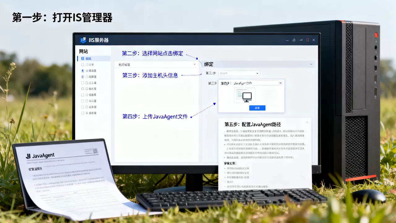 IIS怎么绑定主机头和安装JavaAgent?,有哪些步骤 IIS怎么绑定主机头和安装JavaAgent?,有哪些步骤