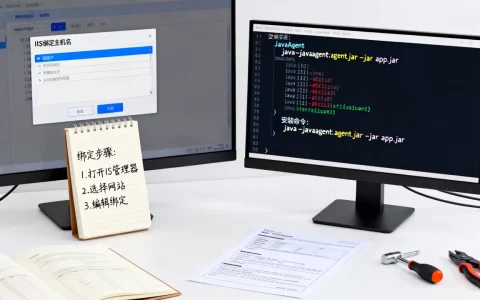 IIS如何绑定主机名？,JavaAgent如何安装？