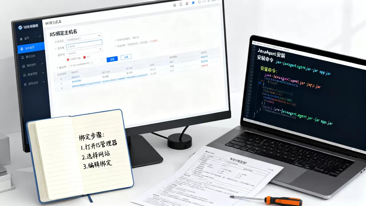 IIS如何绑定主机名?,JavaAgent如何安装? IIS如何绑定主机名?,JavaAgent如何安装?