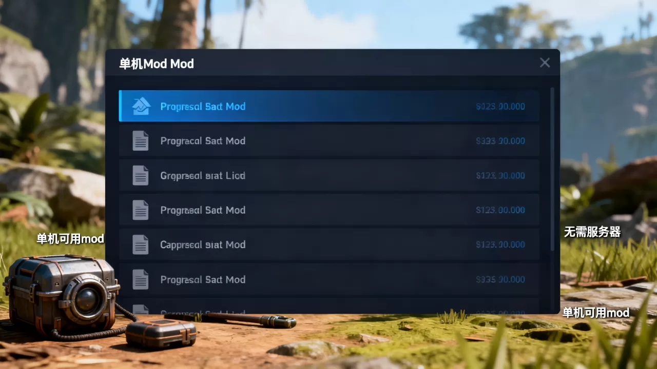 方舟有哪些mod不需要服务器?, 方舟mod哪些不需要服务器 方舟有哪些mod不需要服务器?, 方舟mod哪些不需要服务器