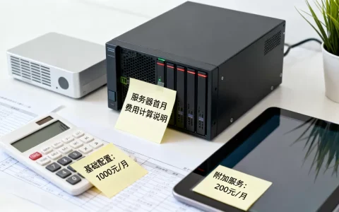 服务器首月费用是怎么算的？，多少钱一个月？
