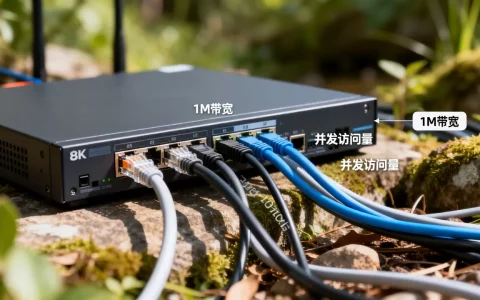 1M带宽服务器能同时多少人访问？，够用吗？