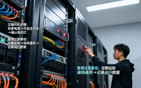 机房服务器怎么开才正确，机房管理注意事项有哪些？