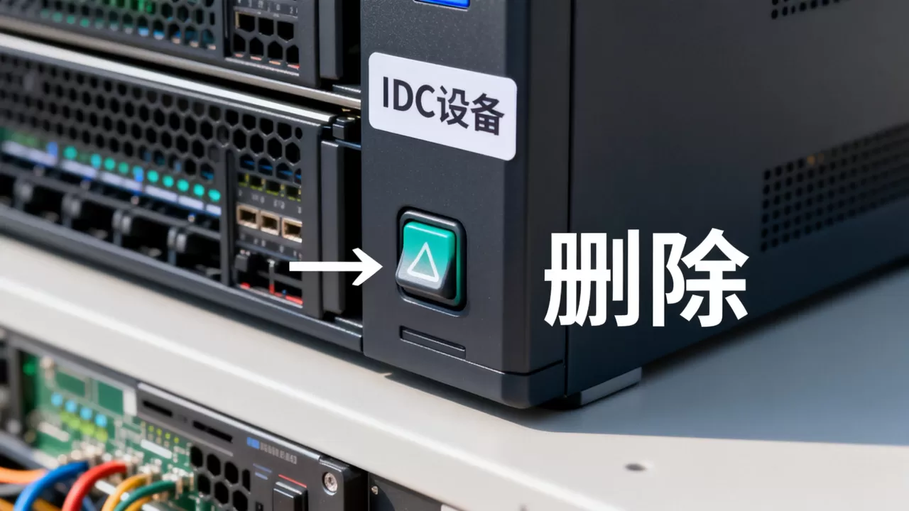 IDC是什么意思?删除按钮到底是什么意思?,怎么用 IDC是什么意思?删除按钮到底是什么意思?,怎么用