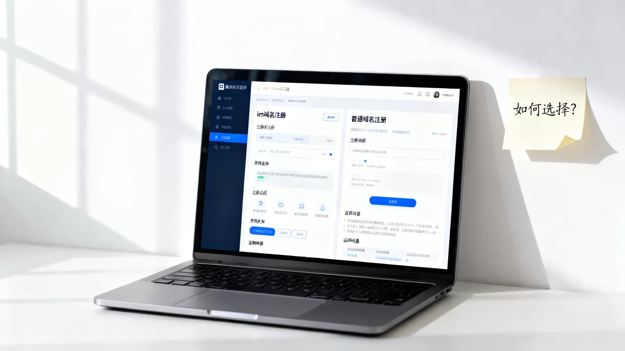 im域名注册和普通域名注册有什么区别,怎么选 im域名注册和普通域名注册有什么区别,怎么选