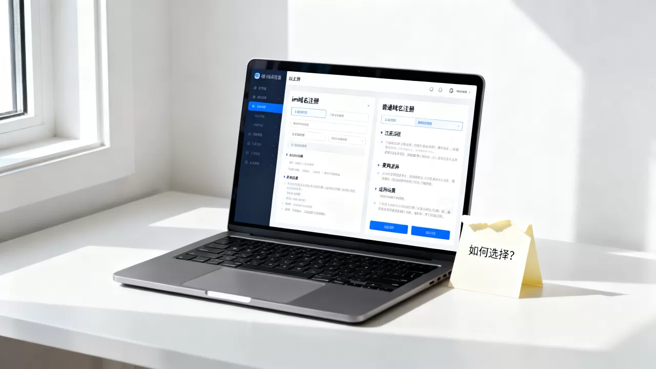 im域名注册和普通域名注册有什么区别,怎么选 im域名注册和普通域名注册有什么区别,怎么选