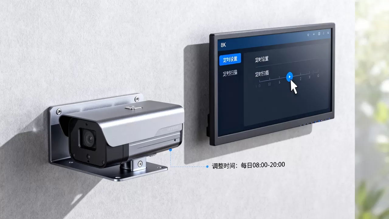 监控定时设置怎么调?,如何设置定时扫描? 监控定时设置怎么调?,如何设置定时扫描?
