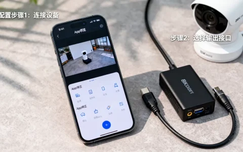 监控视频输出接口的app预览视频组件如何配置？，怎么用？