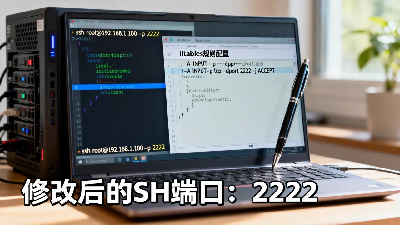 iptables下修改SSH端口后无法登录?,怎么解决? iptables下修改SSH端口后无法登录?,怎么解决?