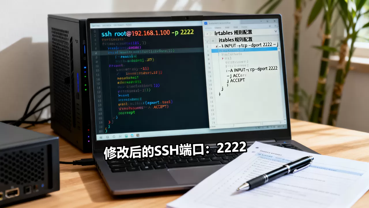 iptables下修改SSH端口后无法登录?,怎么解决? iptables下修改SSH端口后无法登录?,怎么解决?