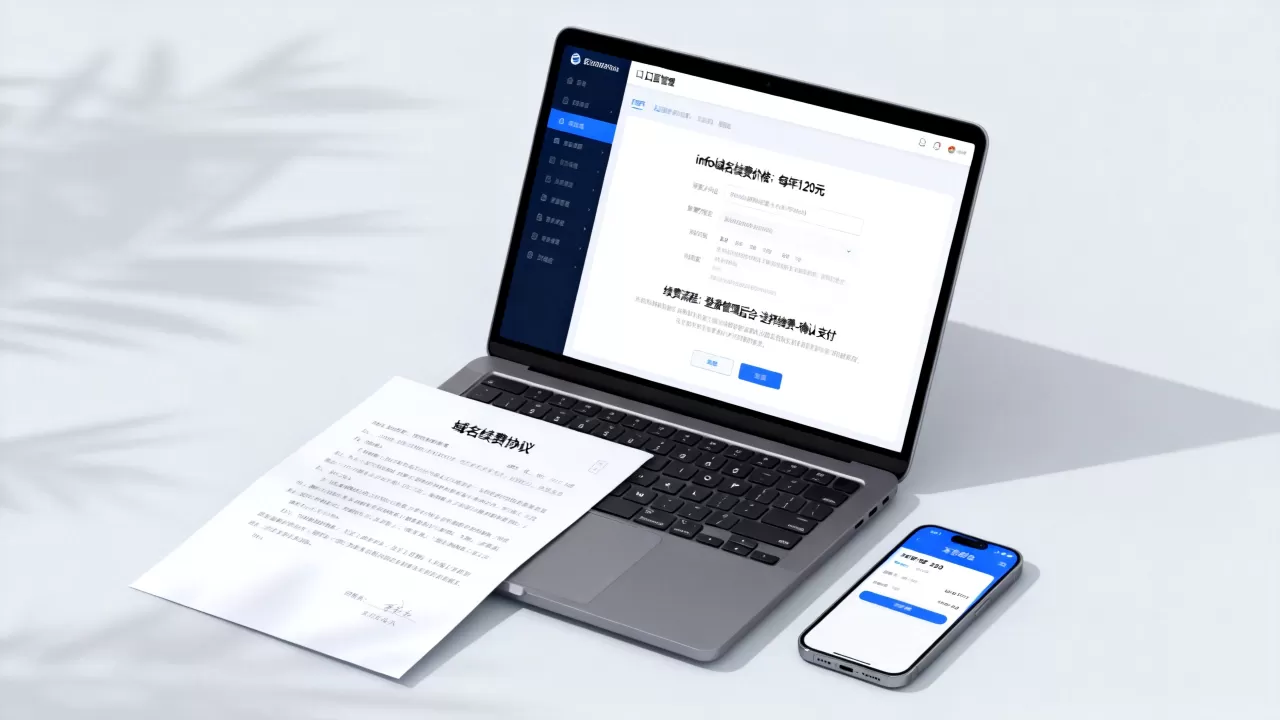 info域名续费多少钱,续费流程是什么? info域名续费多少钱,续费流程是什么?
