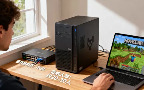 我的世界服务器4g能容纳多少人？，需要多少内存？