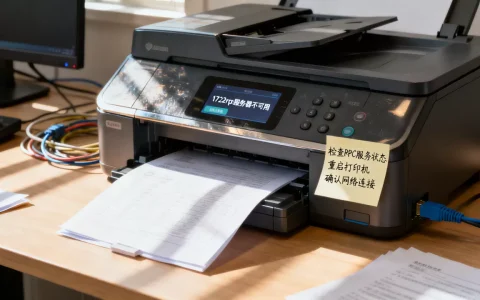 打印机1722rpc服务器不可用怎么解决，怎么回事？