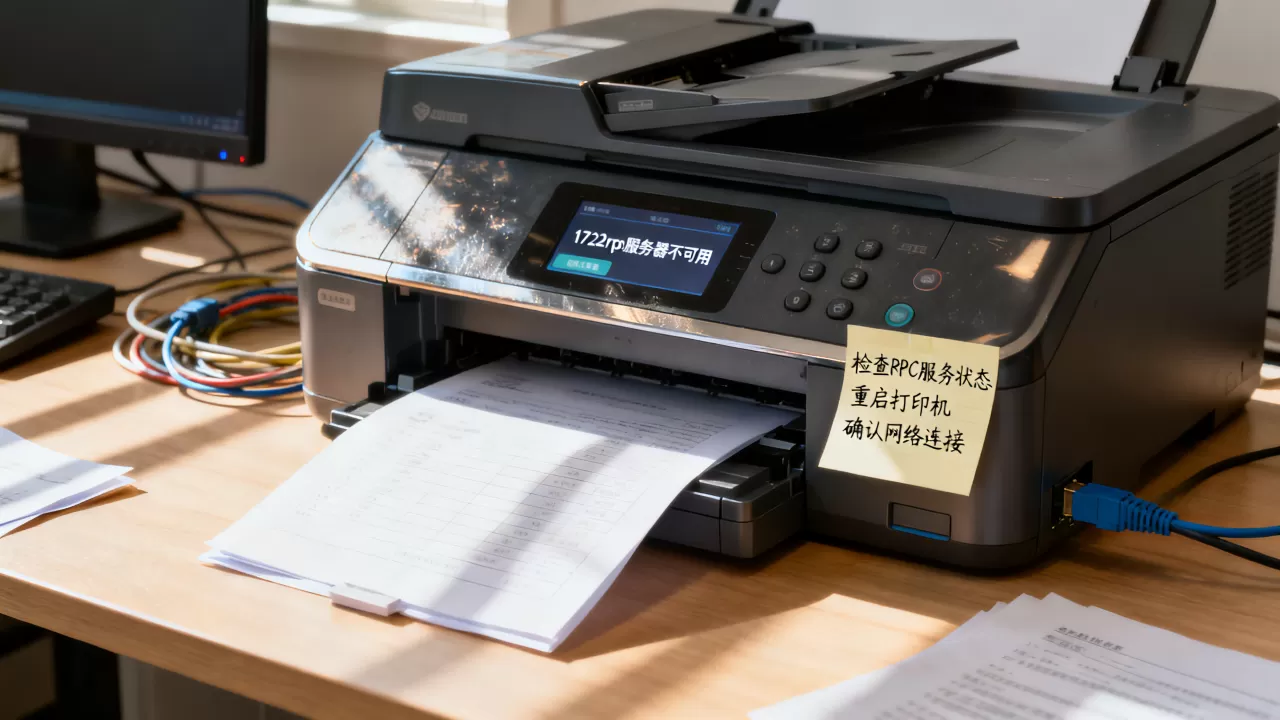 打印机1722rpc服务器不可用怎么解决,怎么回事? 打印机1722rpc服务器不可用怎么解决,怎么回事?