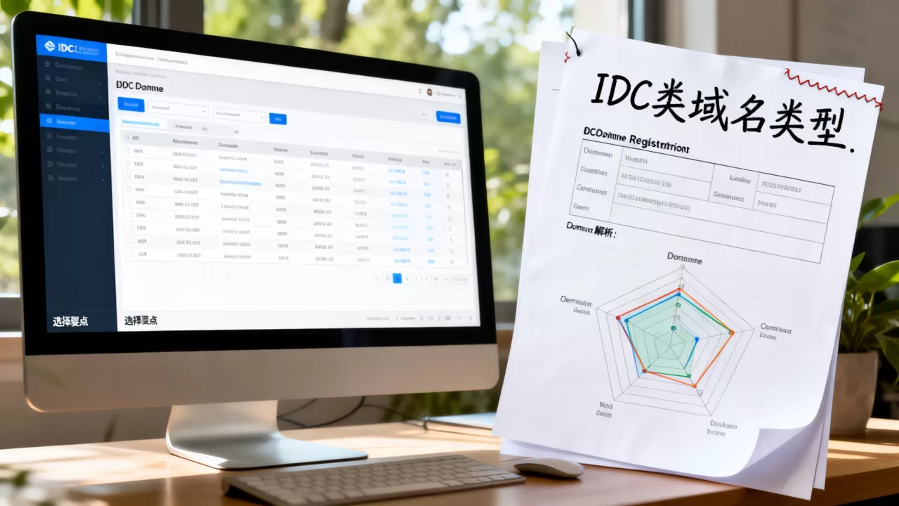 IDC类域名有哪些主要类型?,怎么选择? IDC类域名有哪些主要类型?,怎么选择?