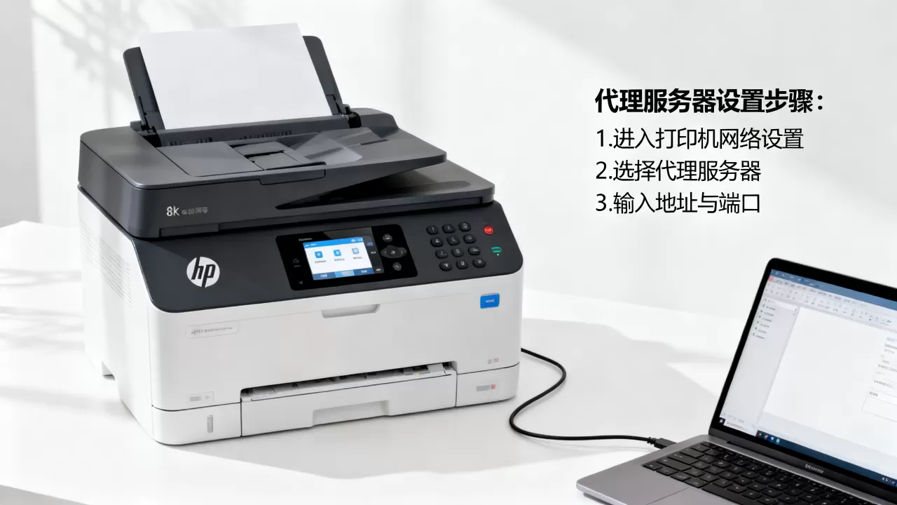 惠普打印机怎么用代理服务器联网,怎么设置? 惠普打印机怎么用代理服务器联网,怎么设置?
