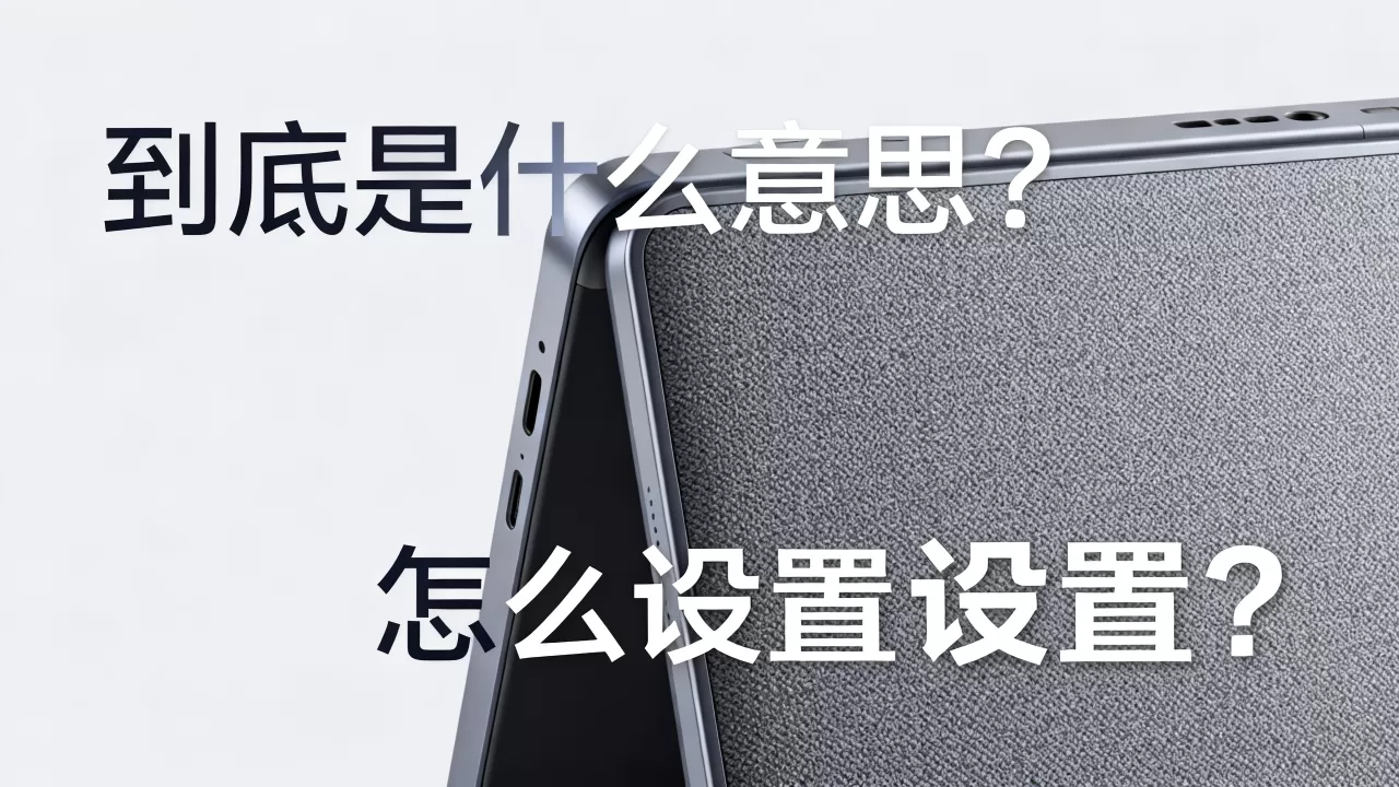 到底是什么意思?,怎么设置? 到底是什么意思?,怎么设置?