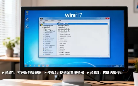 win7如何关闭闲置服务器，哪些闲置服务器可以关闭