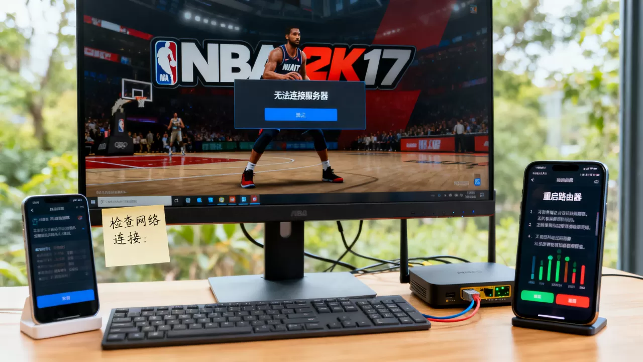 为什么NBA2K17连不上服务器?,怎么解决? 为什么NBA2K17连不上服务器?,怎么解决?