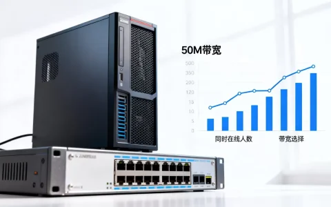 云服务器50M带宽究竟能同时多少人在线，怎么选带宽？