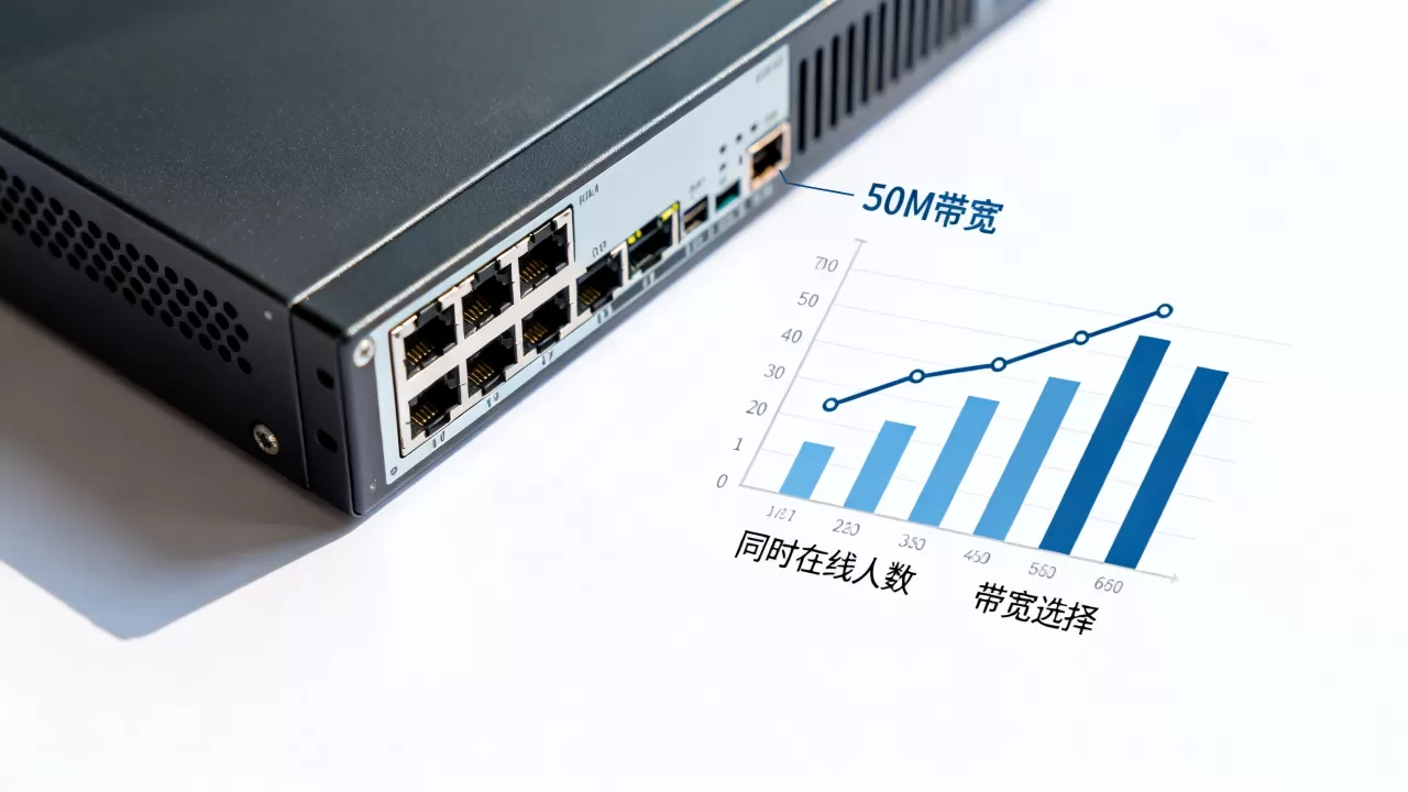 云服务器50M带宽究竟能同时多少人在线,怎么选带宽? 云服务器50M带宽究竟能同时多少人在线,怎么选带宽?
