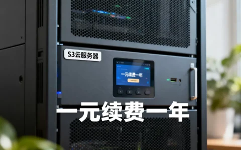 s3云服务器怎么一元续费一年？，为什么这么便宜