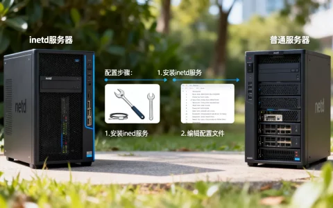 inetd服务器与普通服务器的主要区别是什么？，怎么配置？