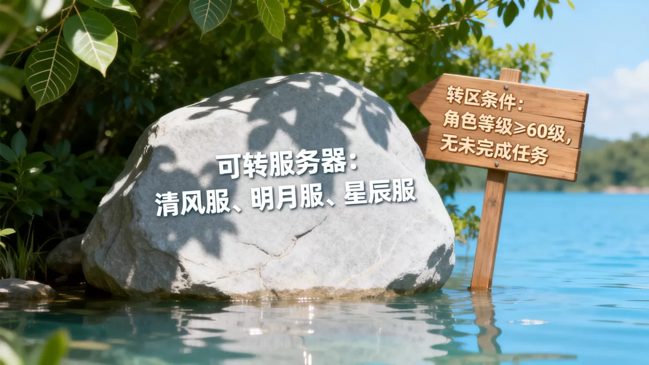 万绿湖能转哪些服务器呢,转区条件是什么? 万绿湖能转哪些服务器呢,转区条件是什么?