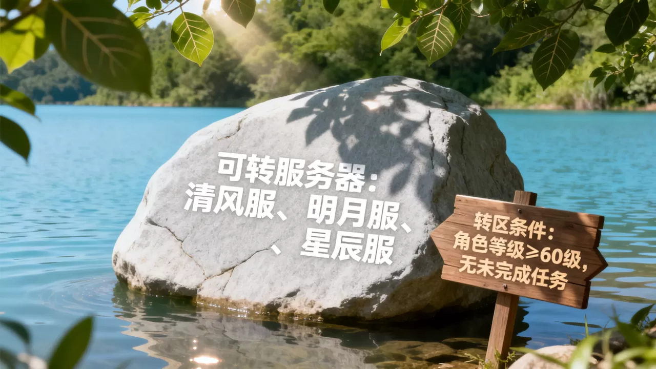 万绿湖能转哪些服务器呢,转区条件是什么? 万绿湖能转哪些服务器呢,转区条件是什么?