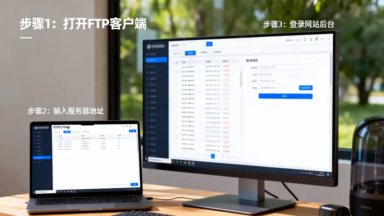 FTP和网站后台如何设置?,操作步骤有哪些? FTP和网站后台如何设置?,操作步骤有哪些?