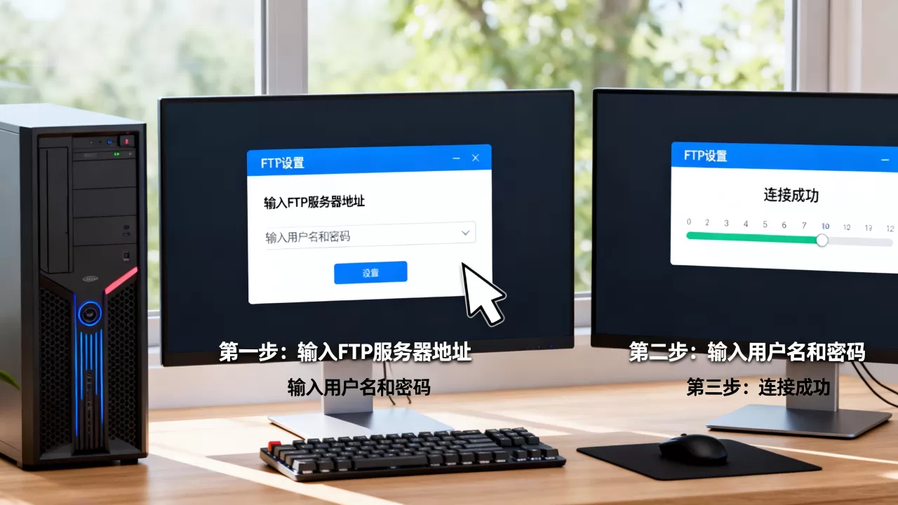 FTP链接网站空间如何设置?,操作步骤是什么? FTP链接网站空间如何设置?,操作步骤是什么?