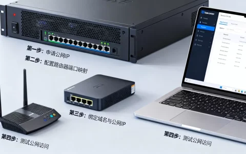 服务器端如何配置公网和域名？，步骤有哪些？