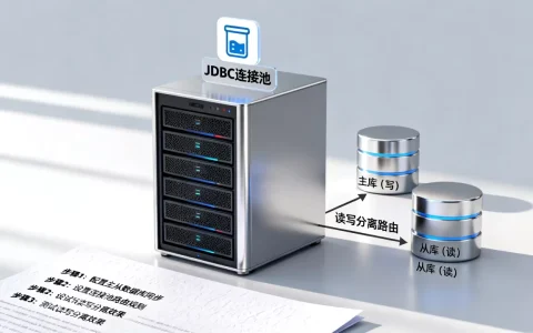 JDBCMySQL数据库连接池如何实现读写分离，有哪些步骤？
