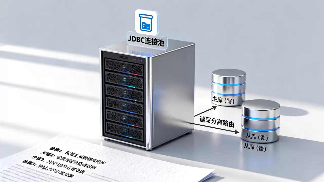 JDBCMySQL数据库连接池如何实现读写分离,有哪些步骤? JDBCMySQL数据库连接池如何实现读写分离,有哪些步骤?