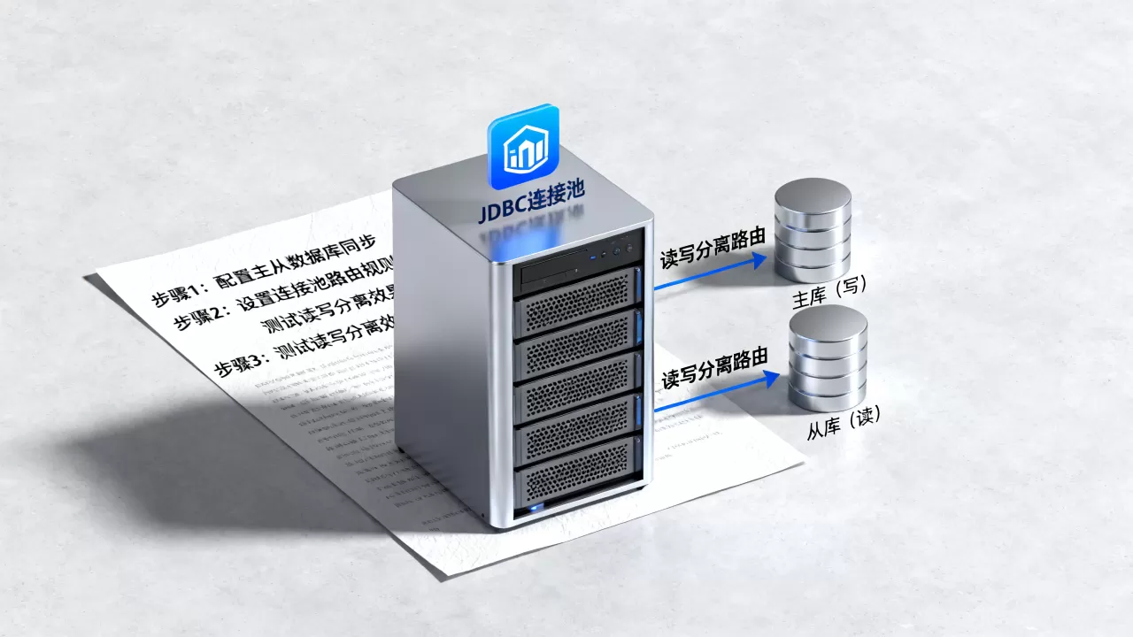 JDBCMySQL数据库连接池如何实现读写分离,有哪些步骤? JDBCMySQL数据库连接池如何实现读写分离,有哪些步骤?