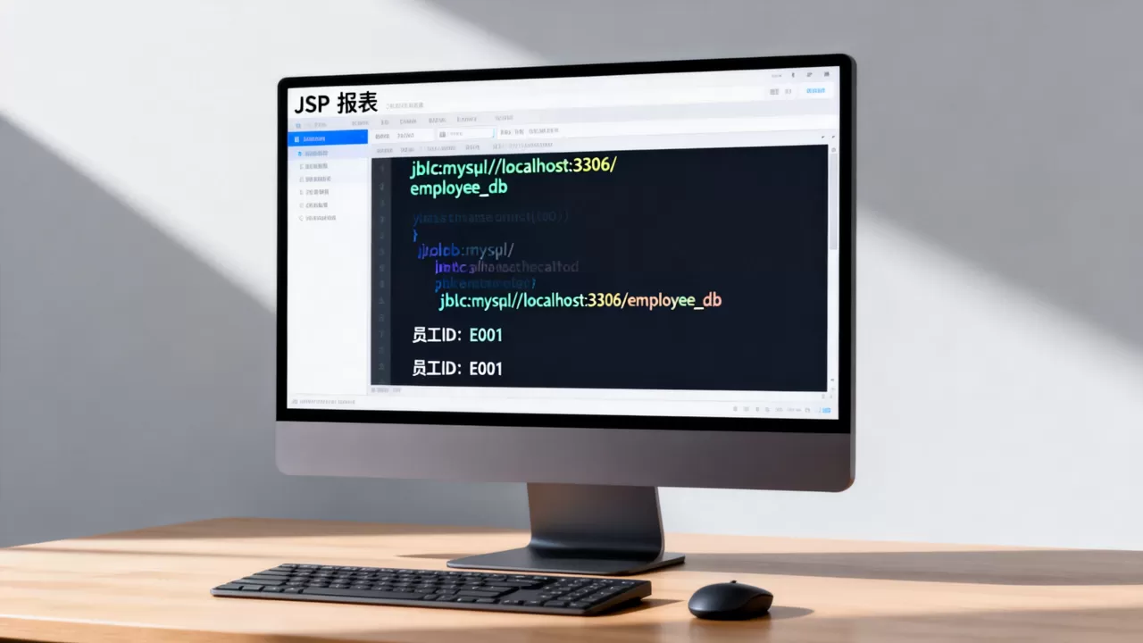 JSP如何显示报表数据库和员工ID信息?,怎么实现 JSP如何显示报表数据库和员工ID信息?,怎么实现