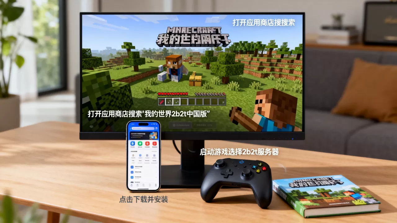 我的世界2b2t服务器中国版怎么进,怎么下载 我的世界2b2t服务器中国版怎么进,怎么下载