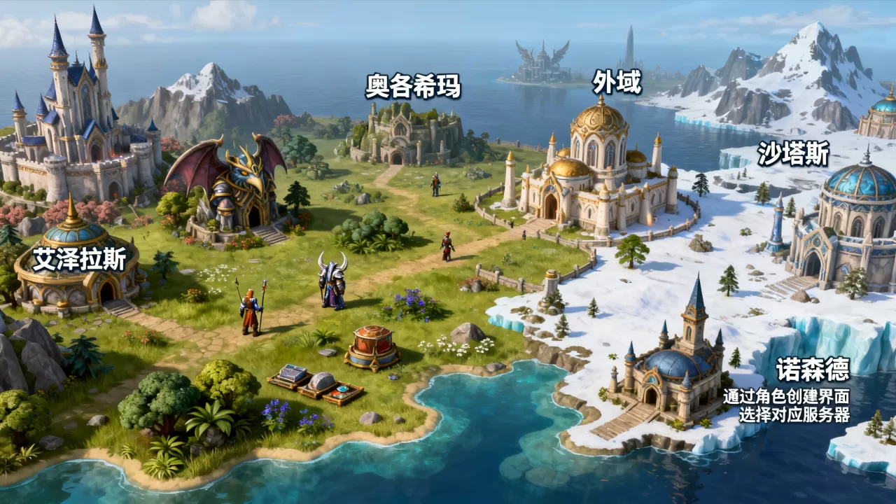 魔兽世界公共服务器区域有哪些地方?,怎么进入 魔兽世界公共服务器区域有哪些地方?,怎么进入