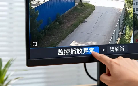 监控播放异常时请刷新是什么意思？，怎么解决？