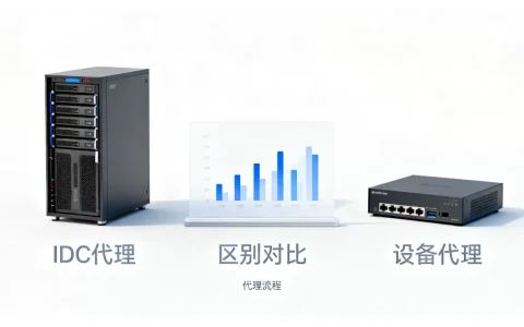 IDC代理和设备代理有什么区别，怎么代理？